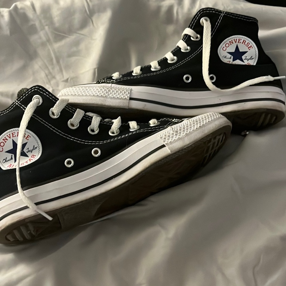 All Star High Black Converse